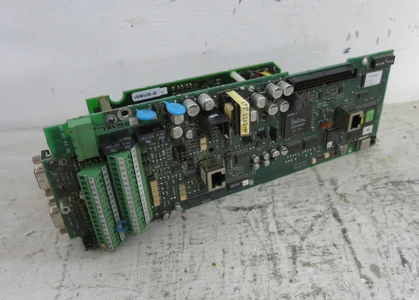 Image of GE RV33-1 Rev C VS Drive Control Regulation Board w ISBUS-S AV-300i Inverter I/O