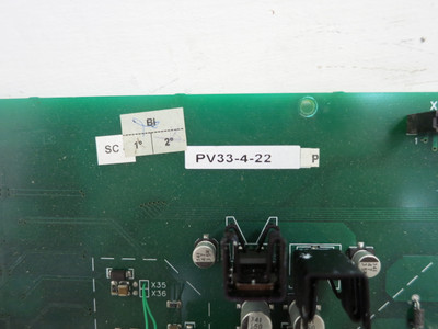 GE PV33-4-22 Rev P VS Drive Control Power Board AV-300i Inverter PCB ECS 1943-9 (DW7340-1)