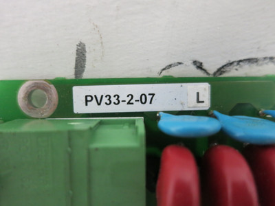GE PV33-2-07 Rev L VS Drive Control Power Board AV-300i Inverter PCB ECS 1917-7 (DW7384-1)