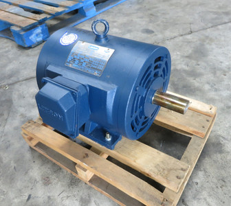 NEW Leeson 10 HP AC Motor 208-230/460V 213T 3520 RPM 12A G150143.60 460 VAC (DW7391-1)