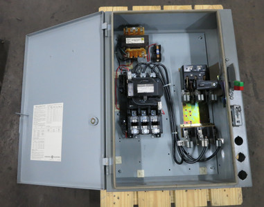 GE Size 3 Starter 100A Fusible Combination Combo Box 100 Amp CR308E2052WAATAA (DW7400-1)