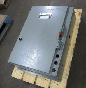 GE Size 3 Starter 100A Fusible Combination Combo Box 100 Amp CR308E2052WAATAA (DW7400-1)