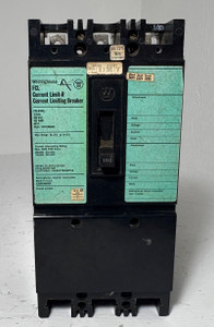 Westinghouse FCL3100L 100A Current Limit-R Circuit Breaker 480V 3P FCL 100 Amp (EM5549-1)