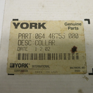 NEW York International Genuine Parts 064 46755 000 Collar Shaft Seal NIB (AH0614-1)