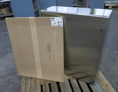 Image of NEW Hoffman CSD363010SS Industrial Control Panel Enclosure Stainless w CP3630 3R