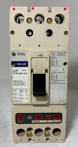 Allen Bradley 140U-JD6 125A Circuit Breaker 480/600V 3P 140U-JD6D3-D12 125 Amp (EM5570-1)