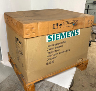 Image of NEW Siemens WLII3200S 3200A CubicleBus LSI Circuit Breaker 3200 Amp 3WL1232 NIB