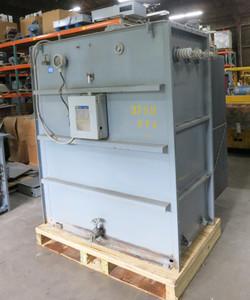 Image of Square D 3750/4687 kVA 13200 Delta to 4160 Delta V 3PH Oil Filled Transformer