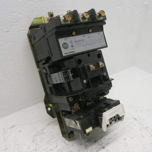 Allen Bradley 509-DOD-XXX Size 3 Starter 120V CD236 Coil 90A 50HP w/ 592-A1KD (AH0643-1)