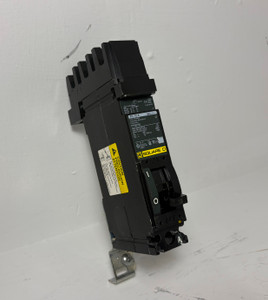 Image of Square-D I-Line FH16015A 15A Circuit Breaker Green Label 277V FA 1 Pole 15 Amp