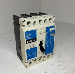 Westinghouse HFD3015L 15A Series C Circuit Breaker Matte Blue HFD3015 3P 15 Amp (EM5593-1)