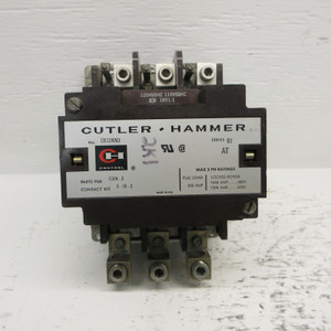 Cutler Hammer C832KN3 Motor Contactor 1891-1 120V Coil 3PH Series B1 200 Amp 3P (AH0661-1)