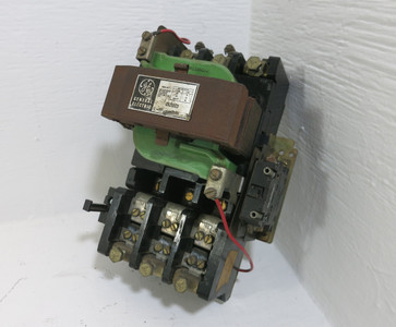 Image of GE CR206E0 Size 3 Motor Starter 600VAC 90A 120V Coil 50HP CR206EO 600V 90 Amp 3P
