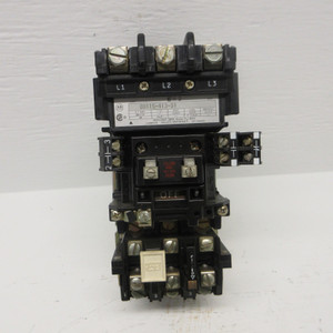 Allen Bradley 80115-413-01 Size 2 Motor Starter 120V Coil CC236 25HP 45A 600VAC (AH0697-1)
