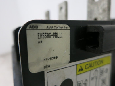 ABB EH550G-PRL11 Motor Contactor EH550G 800A 400 HP @ 480V 110 VDC Coil SK827 (DW7485-1)