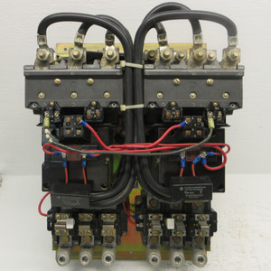 Allen Bradley 715X-EOD11 2 Speed Starter Size 4 120V Coils 75HP Ser L 715X-E0D11 (AH0718-1)