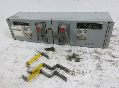 FPE QMQB3336R 30A 600V QMQB Twin Fusible Panel Board Switch 30 Amp QMQB-3336R (DW7579-1)