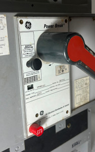 GE TPMM5612 1200A Power Break Circuit Breaker 600V 3P 1200 Amp General Electric (EM5682-4)