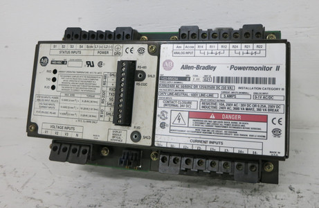 Image of Allen Bradley PowerMonitor II 1403-MM05A + 1403-NSC Ser B Power Monitor PLC