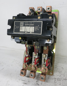 Image of Square D 8536-SG01-Y35 Size 5 Motor Starter 200HP 240V Coil Sz5 600V 8536SGO1