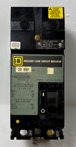 Square D I-Line FHB26020AC 20A 2P Circuit Breaker Type FAB 600V 20 Amp 2 Pole (EM5685-2)