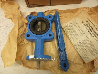 NEW Watts Regulator 2-12" BF 03-121-15 Butterfly Valve Resilient Seated 200WOG (AH0783-3)