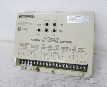 Woodward 9905-096 Rev J Automatic Generator Loading Control 9905096 115/230 VAC (DW7648-2)