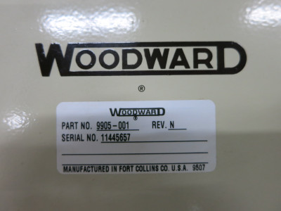 Woodward 9905-001 Rev N SPM-A Synchronizer 9905001 SPMA Speed Phase Matching (DW7647-1)