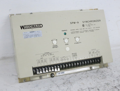 Woodward 9905-001 Rev M SPM-A Synchronizer 9905001 SPMA Speed Phase Matching (DW7646-3)