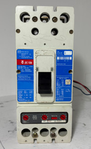 Cutler-Hammer JDC3250F 250A Circuit Breaker Glossy Blue 225 Amp Trip Aux JDC3225 (EM5689-1)