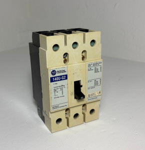 Allen-Bradley 140U-G2 40A Circuit Breaker 480V 3P 140UG2 40 Amp A-B HACR (EM5696-3)