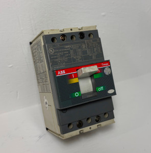 ABB SACE T1N 100A Tmax Circuit Breaker 480/600V 3 Pole 100 Amp 3P HACR (EM5694-2)