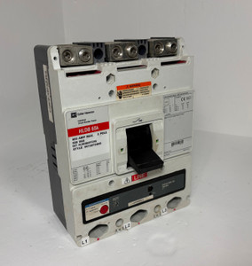 Cutler-Hammer HLDB3600FT33W 600A Circuit Breaker Red w/ 400 Amp Plug HLDB 65k 3P (EM5710-1)