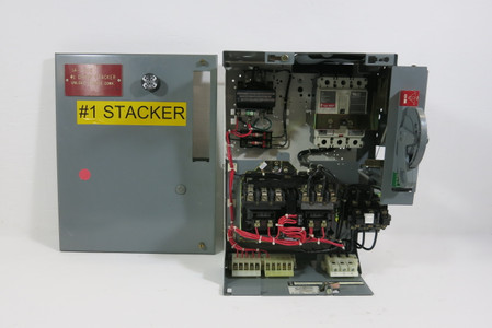 Image of Allen Bradley 2100 Centerline Size 1 Reversing 30A Breaker 18" MCC Bucket 30 Amp