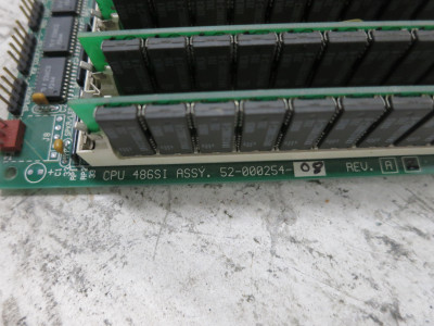 Nematron CPU 486SI Processor Control Board w/ 110A0240 300A0125 Card 118A0036 (DW7715-1)