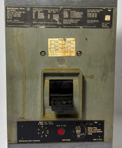 Westinghouse HMC3800F 800A Seltronic Circuit Breaker w/ 800 Amp Plug 600V HMC 3P (EM5717-1)