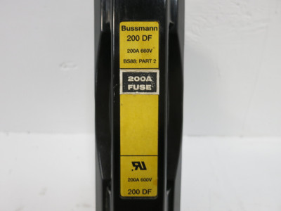 Bussmann 200 DF Fuse Holder 200A HRC Fusible HPC 200 Amp 200DF 600V (DW7729-25)