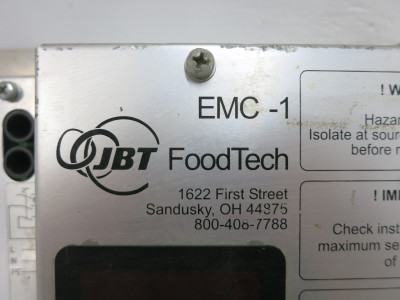 JBT FoodTech EMC-1 Control Panel EMC1 Drive Controller MFS-201 620110 MFS201 (DW7724-1)