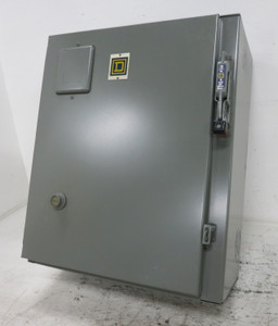 Image of Square D Size 3 Starter 100A Fusible Combination Combo Box 100 Amp 8536SEO1S