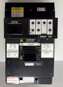 Square D I-Line LXI36100G 400A LSIG Circuit Breaker w/ 100 Amp Plug S3B Ground (EM5725-1)