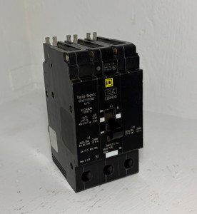 Square D EGB34015 15A Circuit Breaker 3P 480Y/277V Type EGB 15 Amp HACR (EM5742-4)