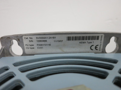 Eaton SVX004A1-2A1B1 5 HP VT 240V AC VS Drive SVX9000 VS005210A CVA1 VSD (DW7783-1)