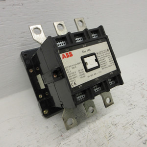 ABB EH 145 Motor Contactor 200 Amp 600V 125HP 220V-DC Coil 3PH 3P 200A EH-145 (AH0876-2)