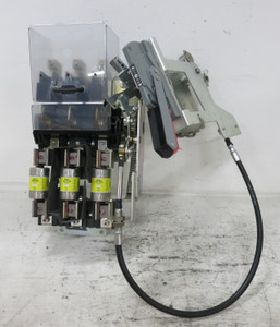 Image of Allen Bradley 1494V-FS400 400A Fusible Disconnect Cable Handle 1494C-CM9 400 Amp