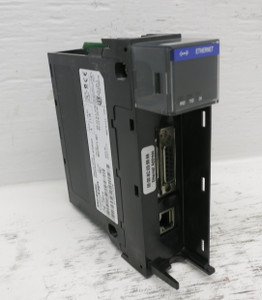 Image of Allen Bradley 1756-ENET Ser A Rev M01 FW 1.18 Ethernet TCP/IP ControlLogix PLC
