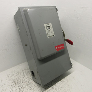 Westinghouse GF-424N General Duty Fusible Safety Switch 200A 240V 3PH 4W 200 Amp (AH0920-1)