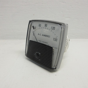Yokogawa 250240LSPZ AC Ammeter Rating: 0-5A Scale: 0-150 A-C Amperes 40/70HZ (AH0925-41)