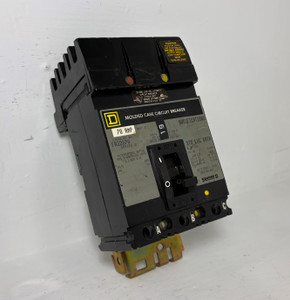Image of Square D I-Line FA32070 70A Circuit Breaker 240 VAC 3 Pole Type FA 70 Amp 3P