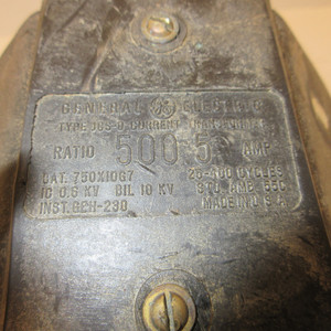 GE General Electric 750X10G7 CT Current Transformer Type JCS-0 Ratio 500:5 Amp (AH0930-3)