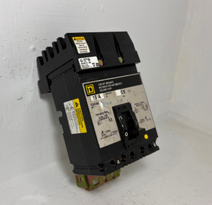 Image of Square D I-Line FC24015AB 15A Circuit Breaker 2 Pole in 3P Frame 480V 15 Amp 2P
